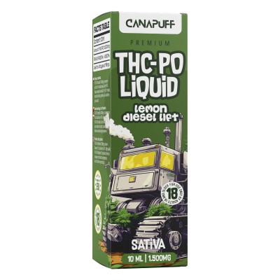 E-liquide 1500mg THCPO Lemon Diesel Lift 10ML - CANAPUFF