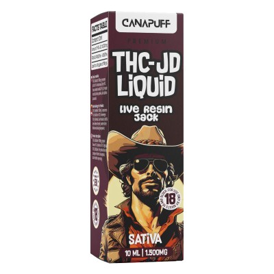 E-liquide 1500mg THCJD Jack 10ML - CANAPUFF