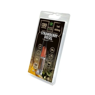 Cartridge 66% CBD Strawberry Diesel 1ML