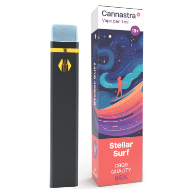 Vape Stellar Surf 85% CBG9 1ML - Cannatra