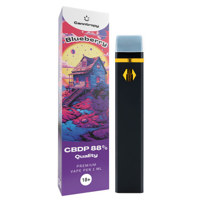 Vape Blueberry 88% CBDP 1ML - Canntropy