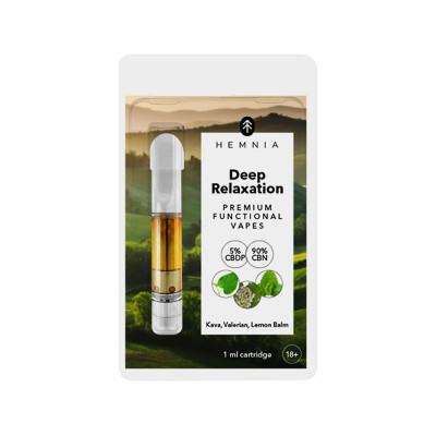 Cartridge Deep relaxation 5% CBDP + 90% CBN 1ML