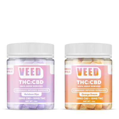 Gummies Delta 9 THC + CBD - Boite de 30 Gummies