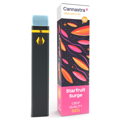 Vape Starfruit Surge 88% CBDP 1ML - Cannastra