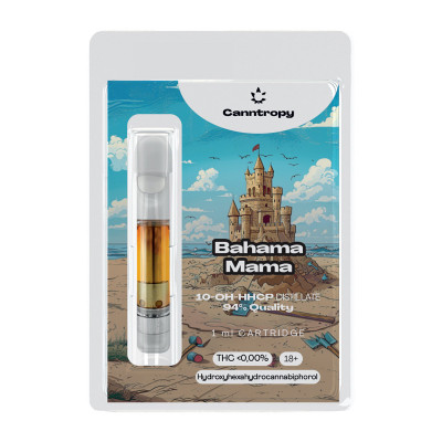 Cartridge Bahama Mama 90% 10-OH-HHCP 1ML - Canntropy