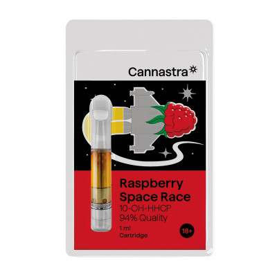 Cartridge Raspberry Space Race 94% 10-OH-HHCP 1ML - Cannastra