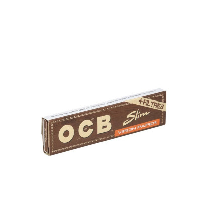 OCB Slim Virgin + Filtres - Carnet de 32 Feuilles & Filtres