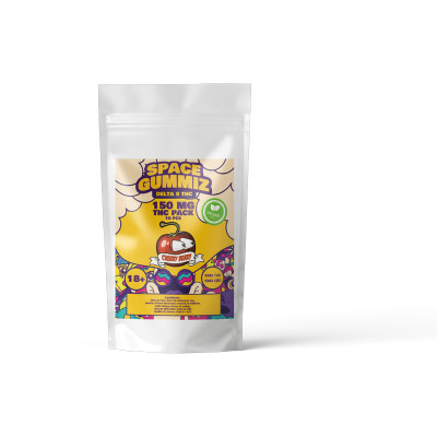 Space Gummiz Delta 9 THC 150MG - Cherry