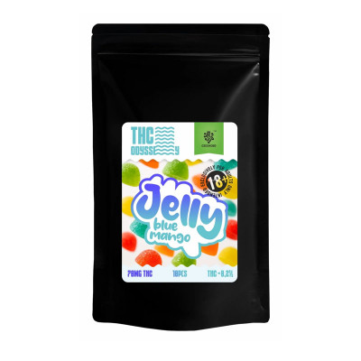 Jelly Odyssey Mangue Bleue - 70 mg THC - 10 pcs