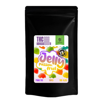 Jelly Odyssey Fruit de la Passion - 70 mg THC - 10 pcs