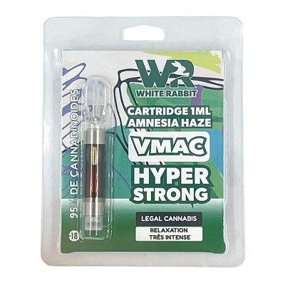 Cartridge Amnesia VMAC 1ML - White Rabbit • VMAC CBD Discounter