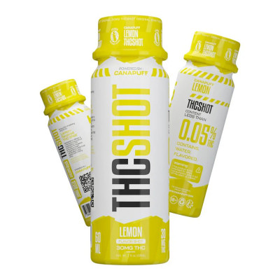 Sirop Delta 9 THC 30mg - Canapuff - THC Shot 🍋Lemon