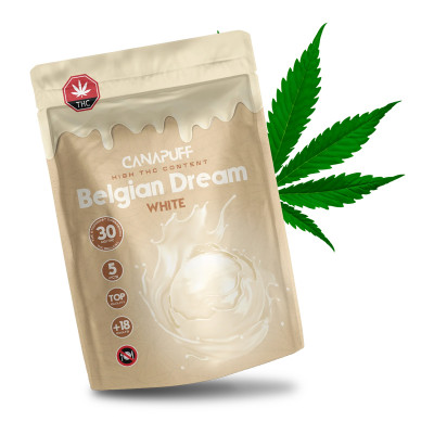 Belgian White Chocolate - 30 MG Delta 9 THC - Canapuff