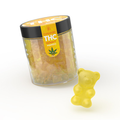 Gummies Delta 9 THC - 250MG - Canapuff - Boite de 25 - Mangue