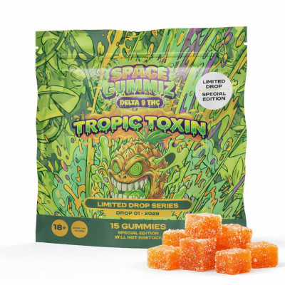 Space Gummiz Delta 9 THC - 450MG - Tropic Toxin
