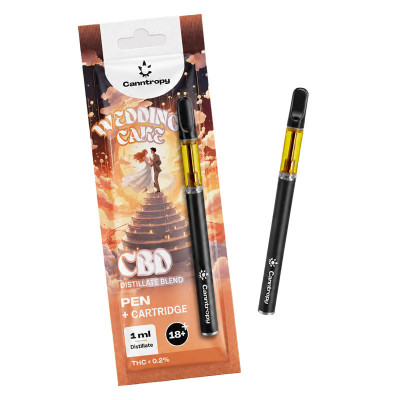 Pen + Cartouche Wedding Cake 95% CBD 1ML - Canntropy