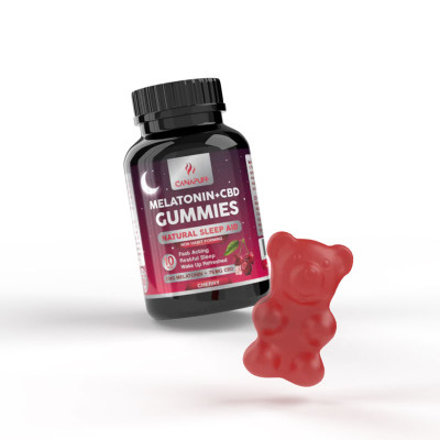 Gummies Mélatonine + CBD Cherry - CANAPUFF