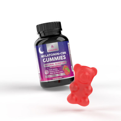 Gummies Mélatonine + CBN Raspberry  - CANAPUFF