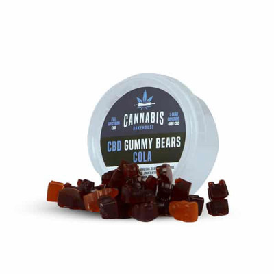 Gummies CBD 22 pièces x 4mg CBD - Cannabis Bakehouse - Cola