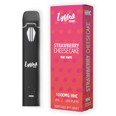 Vape pen HHC 2ML - Strawberry Cheesecake 90% HHC - Lyfted Brands