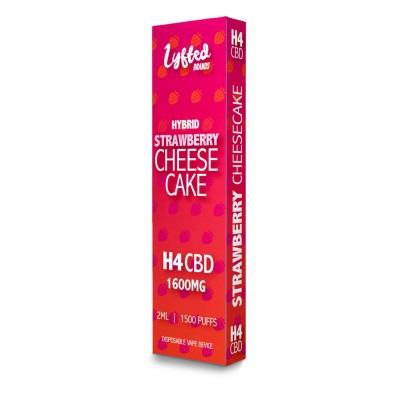 Vape pen H4CBD 2ML - Strawberry Cheesecake 90% H4CBD - Lyfted Brands