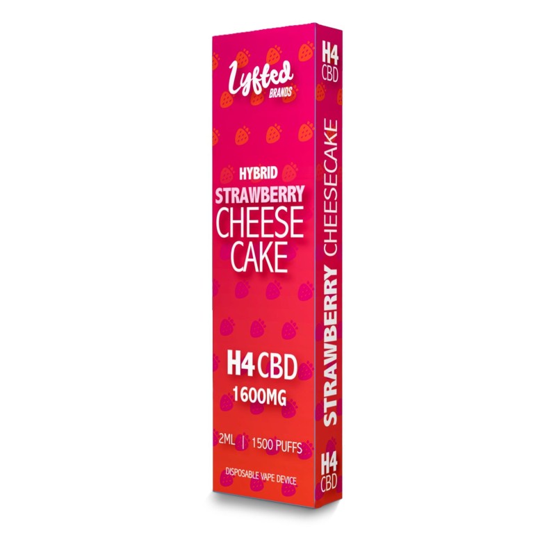 Vape pen H4CBD 2ML - Strawberry Cheesecake 90% H4CBD - Lyfted Brands
