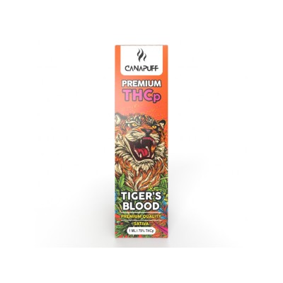 VAPE Tiger's Blood 79% THCP 1ML - Canapuff